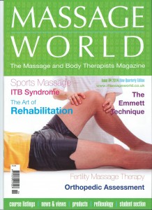 Massage World Spring 2014