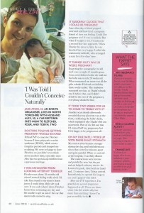 Mother & Baby June 2014 article